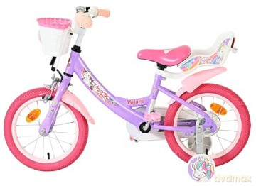 Volare - Children's Bicycle 14 - Unicorn Purple (61479)