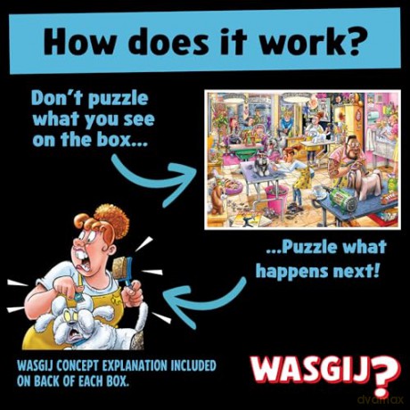 Wasgij - Mystery - #23 - Pooch Parlour! (1000 pieces) [PUZZLE]