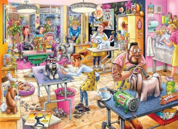Wasgij - Mystery - #23 - Pooch Parlour! (1000 pieces) [PUZZLE]