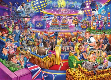 Wasgij - Mystery 25 Eurosong contest! (1000 pieces) [PUZZLE]