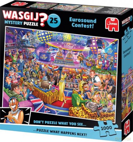 Wasgij - Mystery 25 Eurosong contest! (1000 pieces) [PUZZLE]