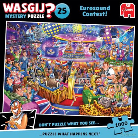 Wasgij - Mystery 25 Eurosong contest! (1000 pieces) [PUZZLE]
