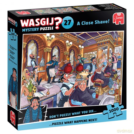 Wasgij - Mystery 27 A Close Shave! (1000 pieces) [PUZZLE]
