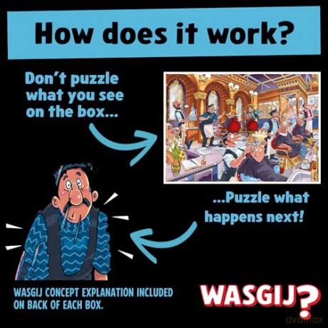 Wasgij - Mystery 27 A Close Shave! (1000 pieces) [PUZZLE]
