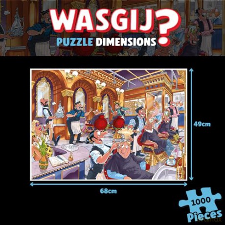 Wasgij - Mystery 27 A Close Shave! (1000 pieces) [PUZZLE]