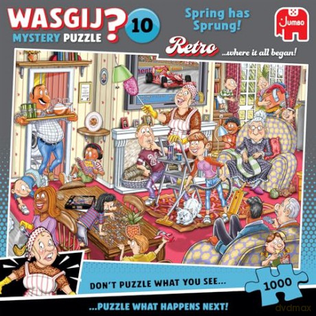 Wasgij - Retro Mystery 10 - Spring has Sprung! (1000 pieces) [PUZZLE]