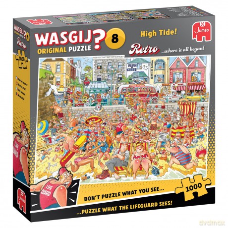 Wasgij - Retro Orginal 8 - High Tide! (1000 pieces) [PUZZLE]