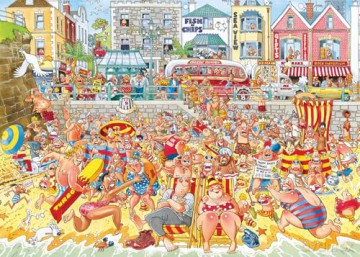 Wasgij - Retro Orginal 8 - High Tide! (1000 pieces) [PUZZLE]