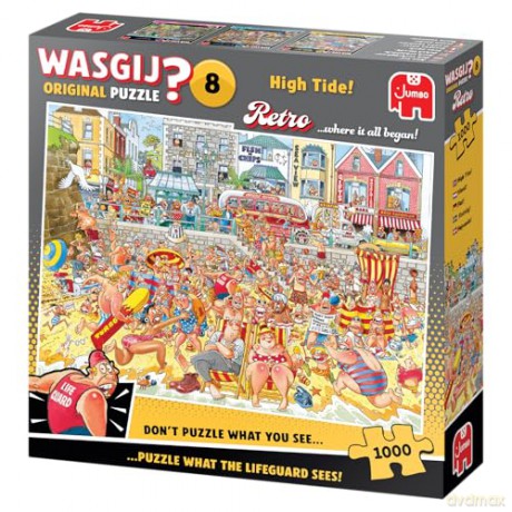 Wasgij - Retro Orginal 8 - High Tide! (1000 pieces) [PUZZLE]