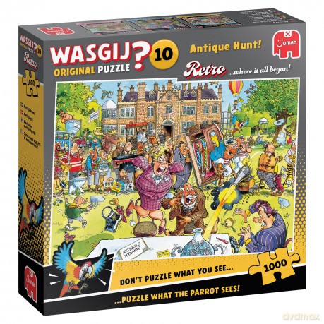 Wasgij - Retro Original 10 - Antique Hunt! (1000 pieces) [PUZZLE]