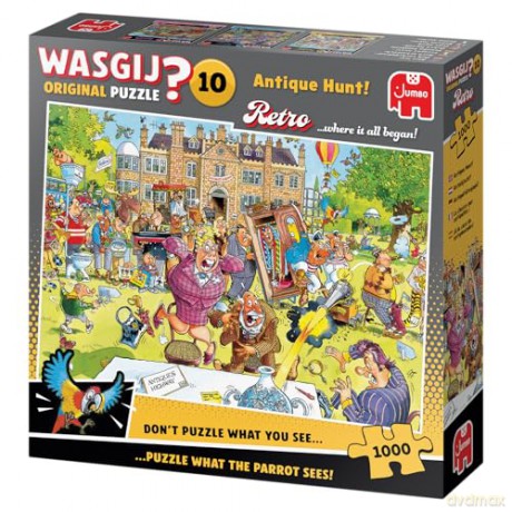 Wasgij - Retro Original 10 - Antique Hunt! (1000 pieces) [PUZZLE]