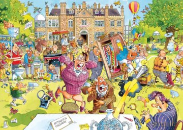 Wasgij - Retro Original 10 - Antique Hunt! (1000 pieces) [PUZZLE]