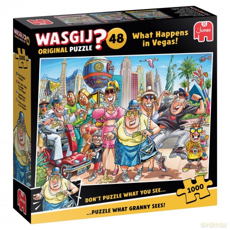 Wasgij Original 48 - What Happens in Vegas! (1000 pieces) [PUZZLE]