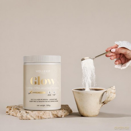 Wellexir GlowCollagen Creamer Vanilla 300g