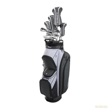 Wilson - PlayerFit Women's Complete Golf Club Set - Graphite Shaft - Stand Bag