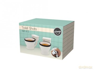 Winkee - Espresso Cup Toilet Shots - White