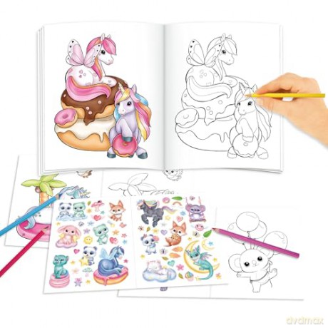 Ylvi - Create Your Unicorn Colouring Book (0414209)