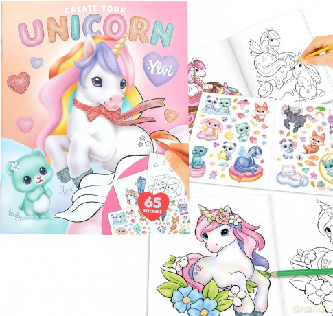 Ylvi - Create Your Unicorn Colouring Book (0414209)
