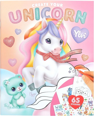 Ylvi - Create Your Unicorn Colouring Book (0414209)
