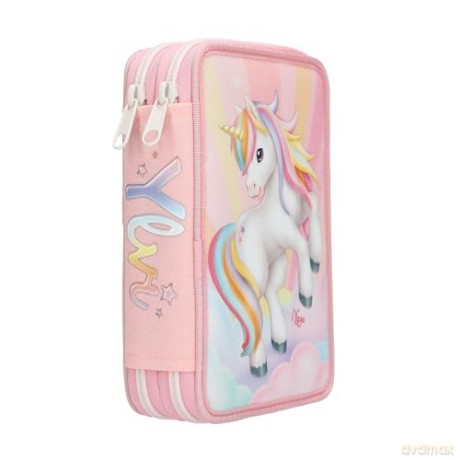Ylvi - Double Pencil Case - SUGAR POP