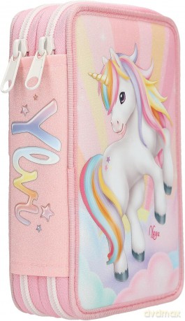 Ylvi - Double Pencil Case - SUGAR POP