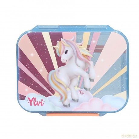 Ylvi - Lunchbox SUGAR POP - Semi-transparent Blue