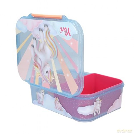 Ylvi - Lunchbox SUGAR POP - Semi-transparent Blue