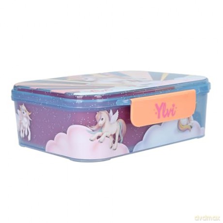 Ylvi - Lunchbox SUGAR POP - Semi-transparent Blue