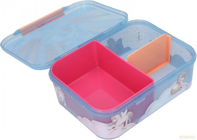 Ylvi - Lunchbox SUGAR POP - Semi-transparent Blue