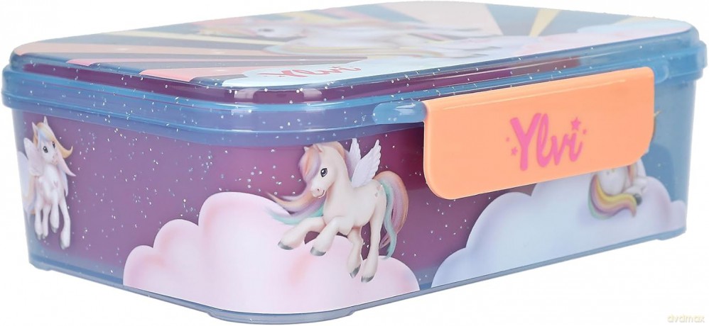 Ylvi - Lunchbox SUGAR POP - Semi-transparent Blue