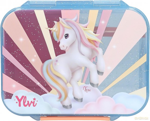 Ylvi - Lunchbox SUGAR POP - Semi-transparent Blue