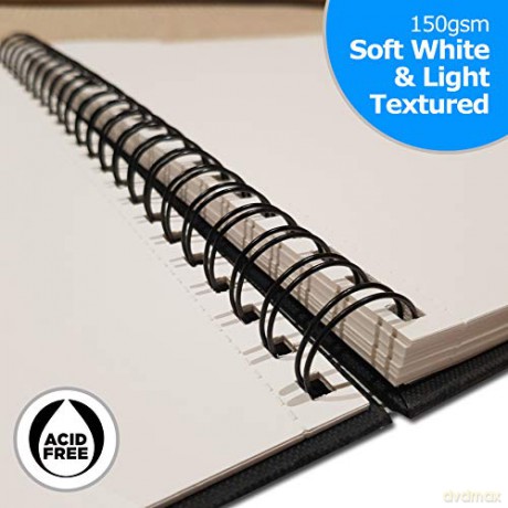 Zieler - Book A4 - Spiral Mixed Media - 150gsm (607290008)