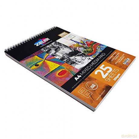 Zieler - Mixed Media Pad - A4 - 225gsm (607290035)