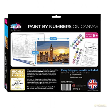 Zieler - Paint By Numbers - Big Ben (609299434)
