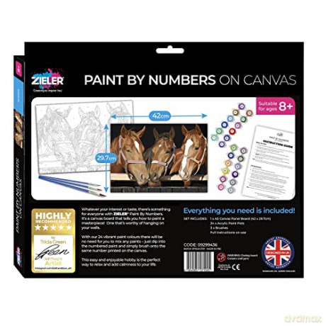 Zieler - Paint By Numbers - Horses (609299436)
