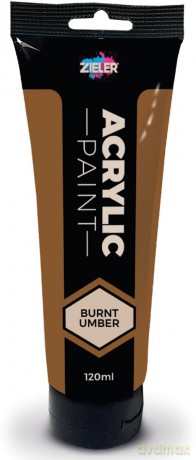 Zieler - Premium Acrylic - Burn Umber - 120ml (609299402)