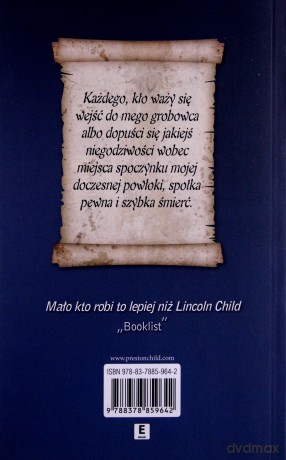 Grobowiec - Lincoln Child [KSIĄŻKA]