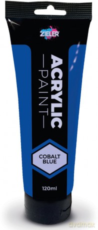 Zieler - Premium Acrylic - Cobalt Blue - 120ml (609299409)