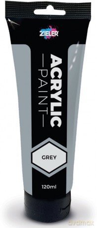 Zieler - Premium Acrylic - Grey - 120ml (609299401)