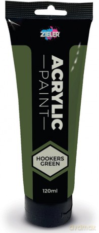 Zieler - Premium Acrylic - Hookers Green - 120ml (609299406)