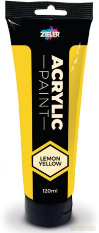 Zieler - Premium Acrylic - Lemon Yellow - 120ml (609299417)
