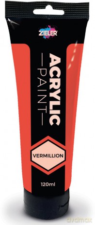 Zieler - Premium Acrylic - Vermillion - 120ml (609299414)