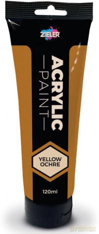 Zieler - Premium Acrylic - Yellow Ochre - 120ml (609299404)