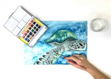 Zieler - Watercolour Pad - A5 (609299522)