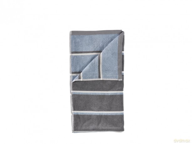 Zone Denmark - Sauna Bath Towel 140x70 cm - Grey, Blue Fog, Soft Grey