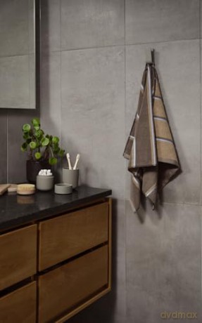 Zone Denmark - Sauna Towel 100x50 cm - Taupe, Camel, Sky Blue