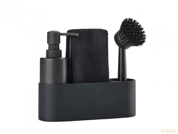 Zone Denmark - Singles Dishwashing Set - 4 Parts - Black