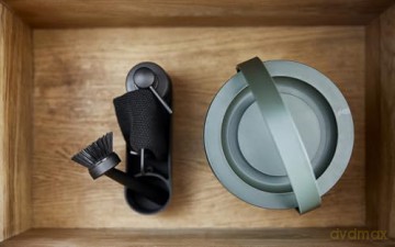 Zone Denmark - Singles Dishwashing Set - 4 Parts - Black