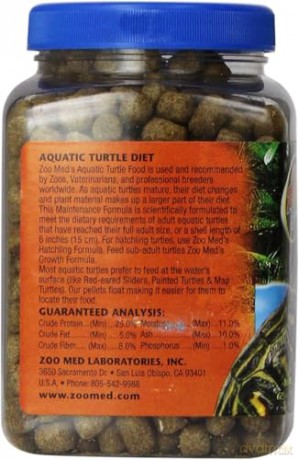 Zoo Med - Natural Aquatic Turtle Food - 184 g