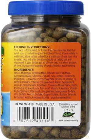 Zoo Med - Natural Aquatic Turtle Food - 184 g